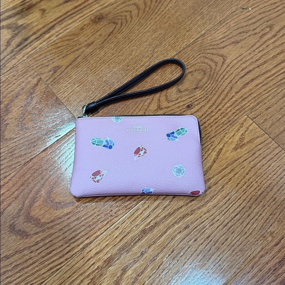 COACH x DISNEY SNOW WHITE Gems Small Wristlet